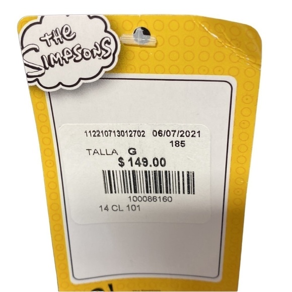 NWT Simpson’s 20 Century Baby Lisa Sequined Top Shirt - Picture 8 of 8